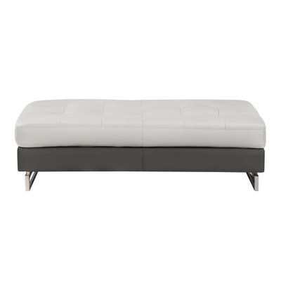 Canapé modulaire en cuir véritable