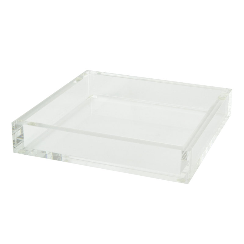 Huldrik Decorative Tray, Clear