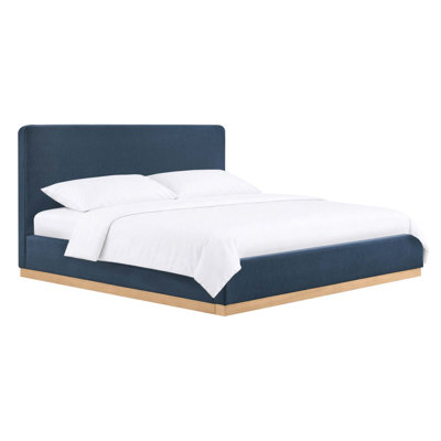 Arden Low-Profile Upholstered Platform Bed