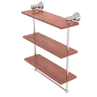 Étagère murale en bois triple Freyja