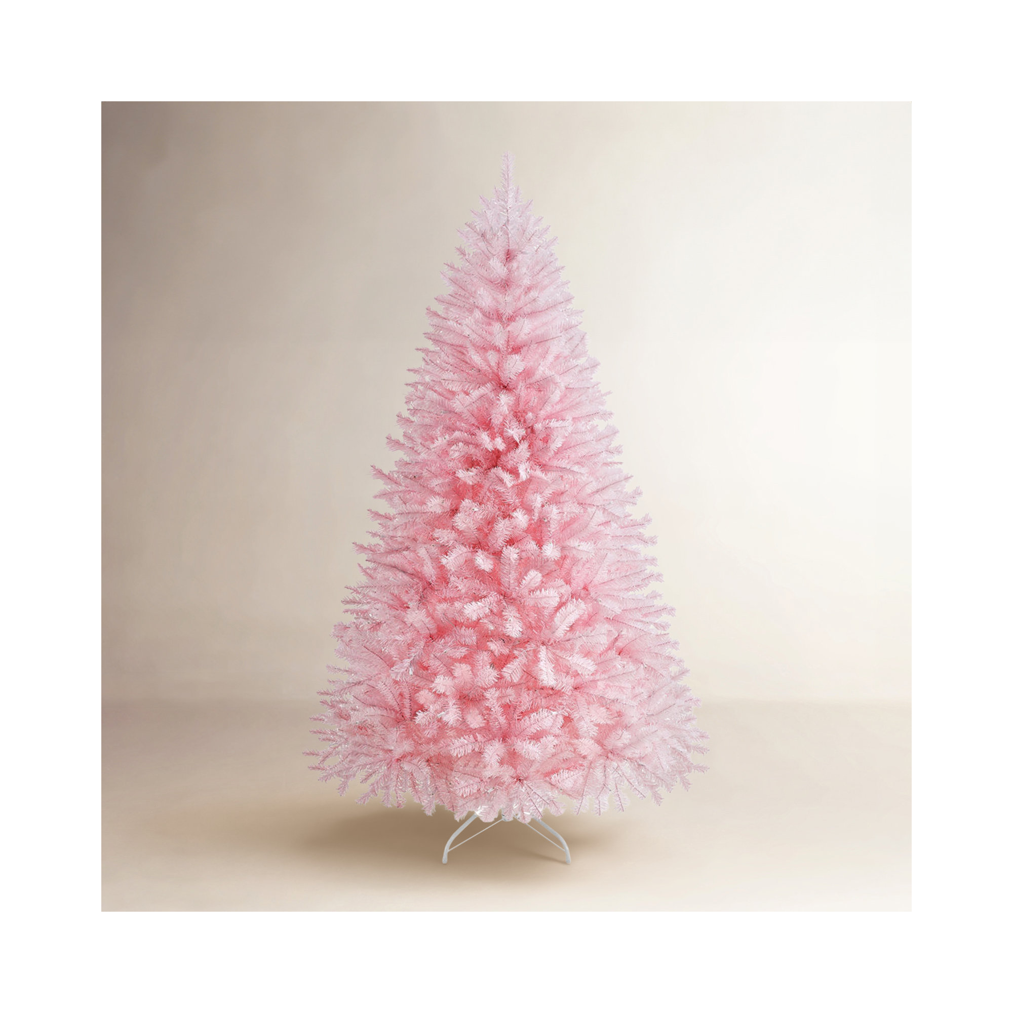 Pre-Lit Fir Artificial Christmas Tree, 7.5'