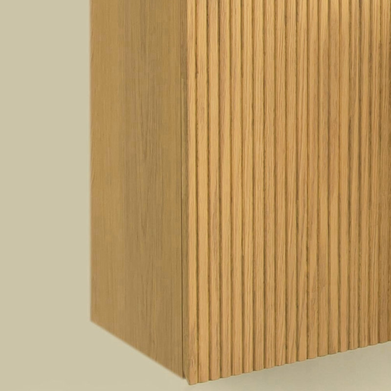 22,98 po Grande armoire de salle de bain - Économiseur d'espace étroit, chêne, contreplaqué, facile à installer pour grain de 23 po, guide d'installation, guide d'installation
