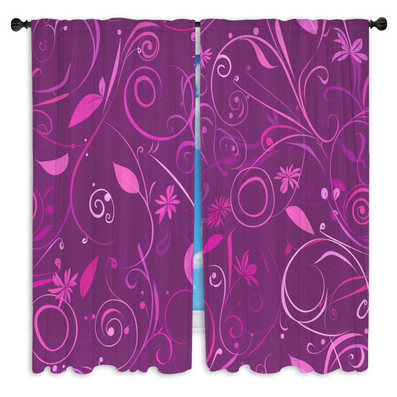 Lanesia Room Darkening Curtain Pair, 56" W x 78" L