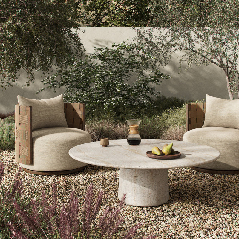POOLE Outdoor Round Coffee Table