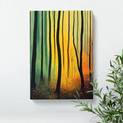 Edge Of The Forest - Wrapped Canvas Print