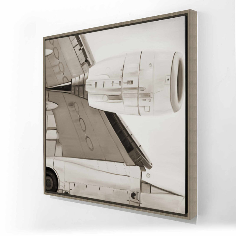 Toile d'aviation de dessous | Art de transport industriel