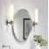 Essential Round Wall Mirror, Bathroom/Vanity Mirror with Frame
