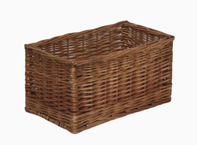 Brambly Cottage Wicker Decorative Basket, 20cm H x 37cm W x 25cm D