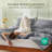 Bedsure Queen Size Comforter Sets - 3-Piece Double-Sided Fleece Fluffy Light Grey Bedding, Cozy Striped Aesthetic for Modern & Guest Bedrooms, All-Season Luxury Home Decor-110437409-105492178