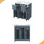 Meuble-lavabo de 30 po avec lavabo encastré et tiroirs, surface peinte, portes à fermeture en douceur-318124761