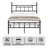 Full Metal Bed Frame with Headboard, Underbed Storage, No Box Spring Needed, Easy Assembly-1631339716-1676807765