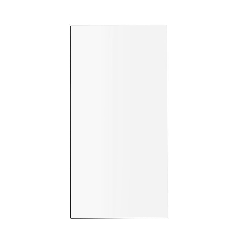 Armoire de rangement murale pour salle de bain 18 x 36 - Noir mat, aluminium, verre HD, grande capacité 18 x 36 pouces