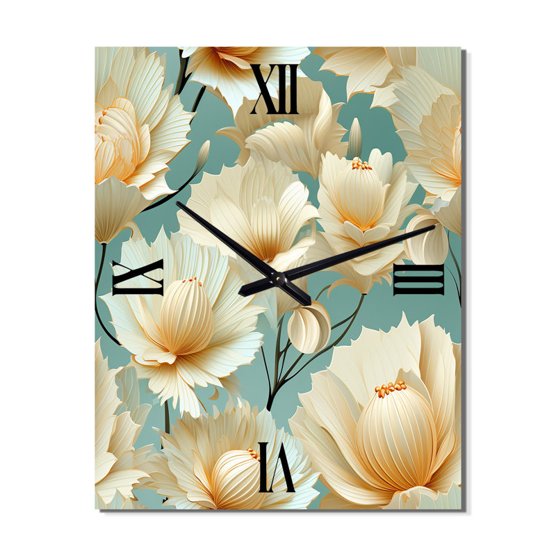 Jannae - Horloge murale tropicale, Grand