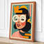 Portrait Art Deco - Wrapped Canvas-1731959043-1731959162