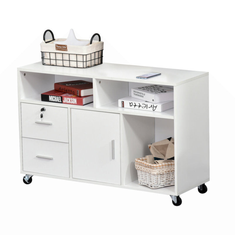Krok 13.75'' Wide 2 - Drawer Storage Cabinet