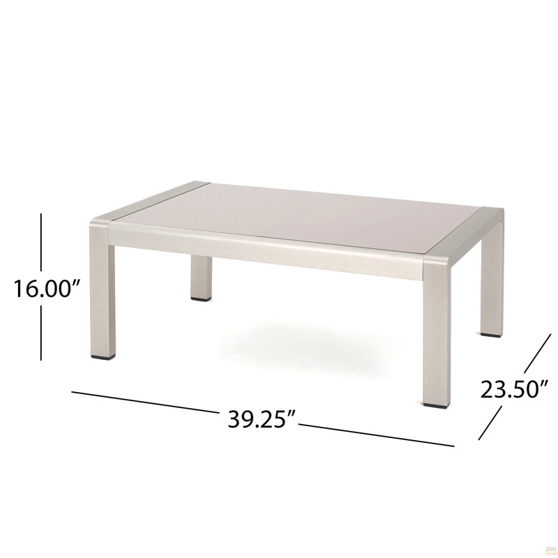 Side Table, Silver
