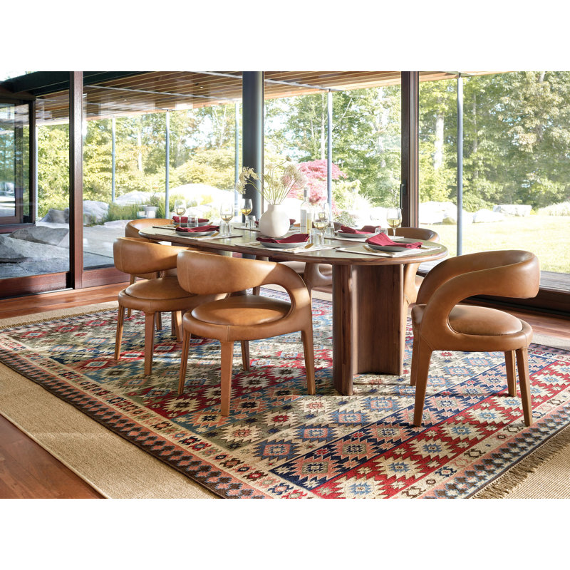 Balsam Kilim Multi Handwoven Wool Rug, Rectangle 9'6" x 13'6"