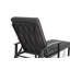 Chaise longue d'extérieur en aluminium avec coussin-160727638