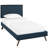Camille Platform Bed with Round Splayed Legs-1978529206-1978529205