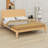 Modern Wood Platform Bed With Slat Support-50888969-50888971