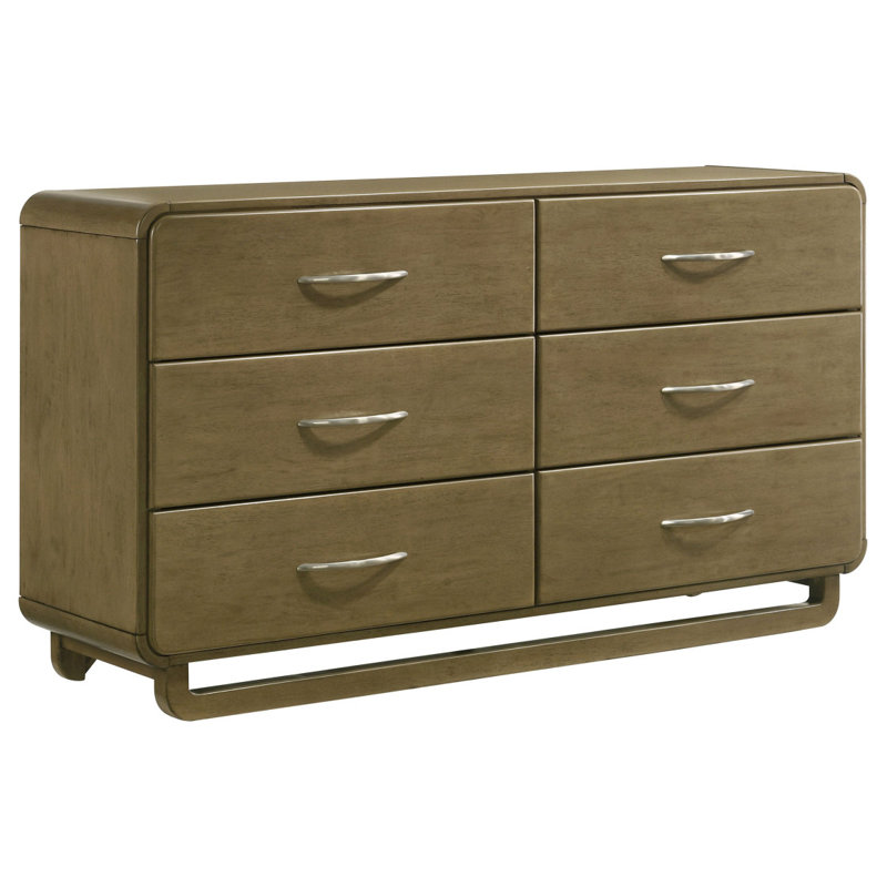 Commode 6 tiroirs Tully Nutmeg