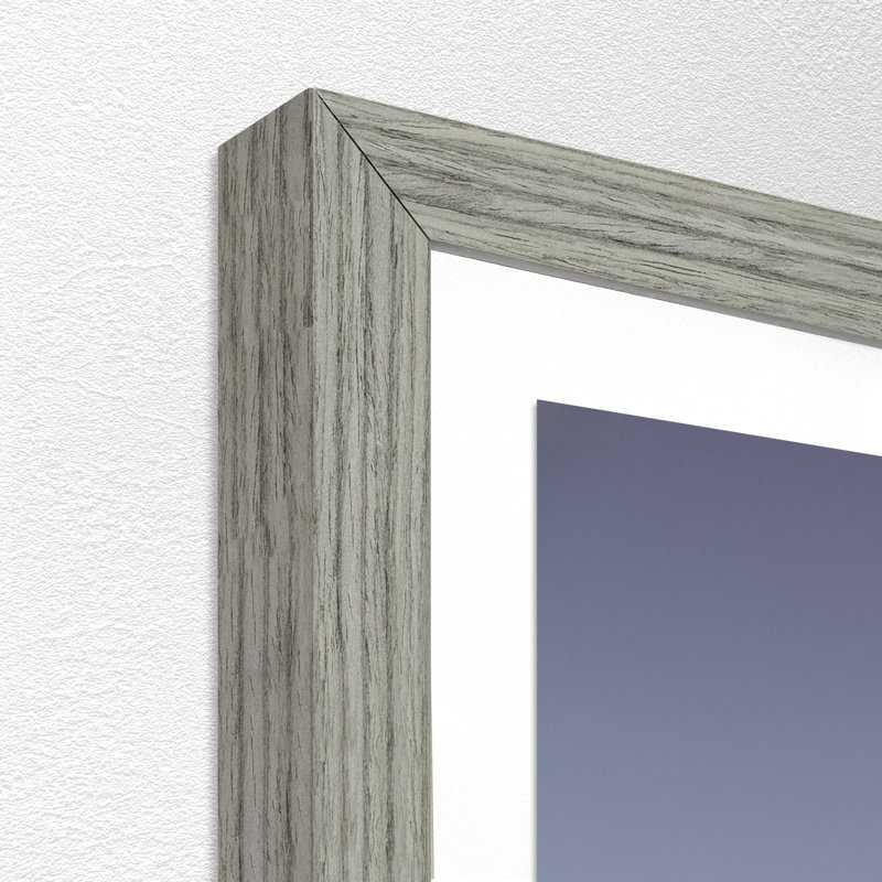No Fishing, Glass Frame, White, 30" H x 45" W