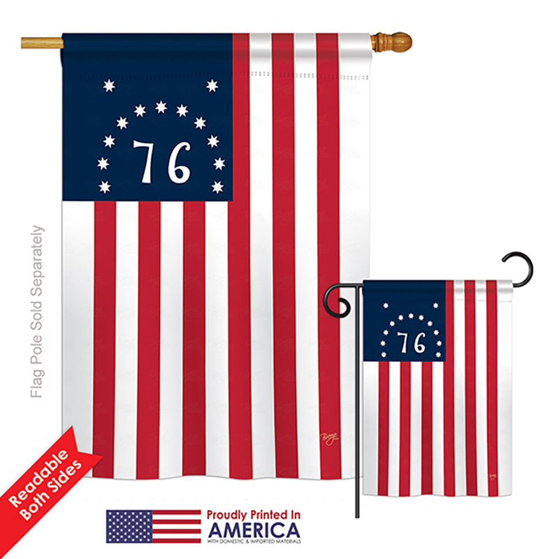 Double Sided Polyester Garden Flag