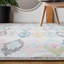 Dostie Geometric Ivory/Blue Area Rug-498652375