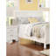 Lit double de style moderne avec tête de lit en contreplaqué blanc et repose-pieds avec structure solide-1808177288