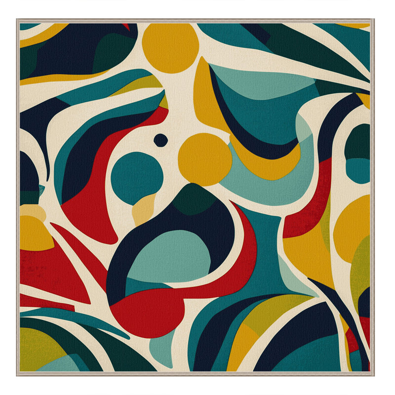 Tapis Vibrant Streak, Carré 3 pi