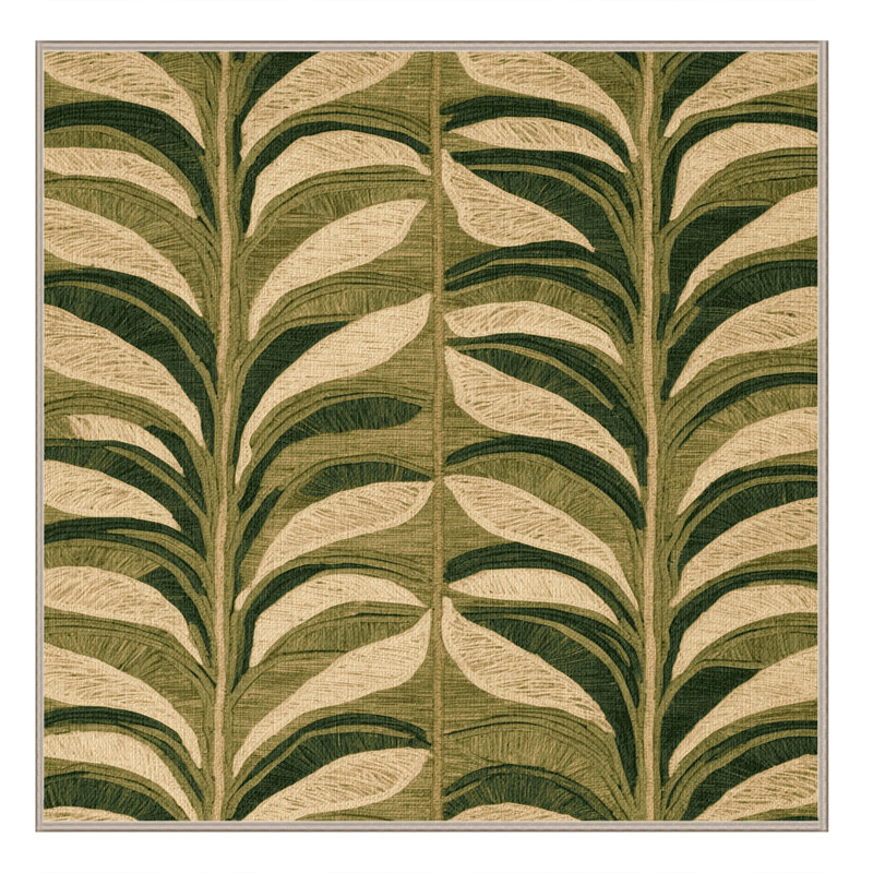  Tapis hawaïen lavable Maile Lei, Carré 5 pi