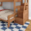 Modern Farmhouse Bunk Bed With Staircase-1901218866-1901218871