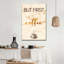 «Coffee Cup First» sur toile-1260581522