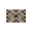 Geometric Diamond Check Doormat for Outdoor and Indoor, 36 x 24 inch
