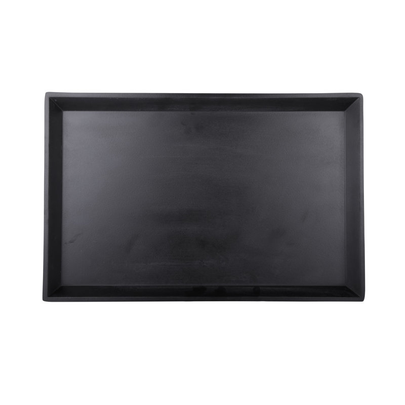 Elite Global Solutions Zen Melamine Platter, Black