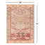Debary Machine Washable Performance Orange/Pink/Brown Rug-1682649314