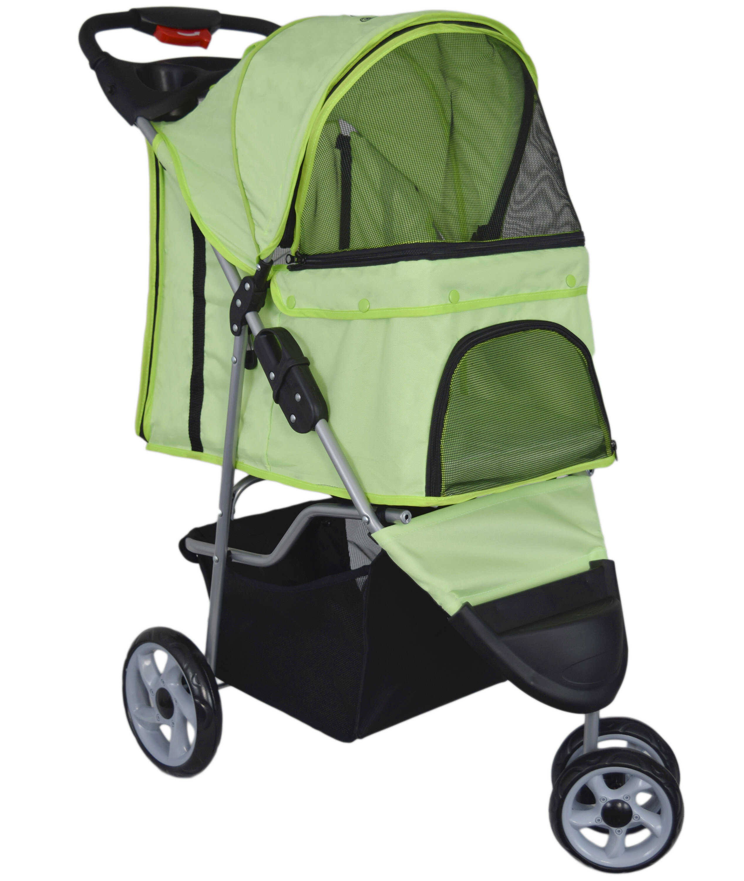 Vivo three outlet wheel pet stroller