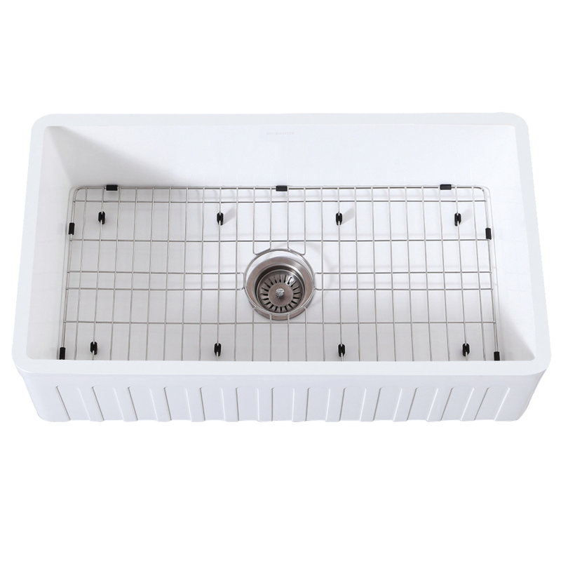 Gourmetier 36" L x 18" W Farmhouse Kitchen Sink
