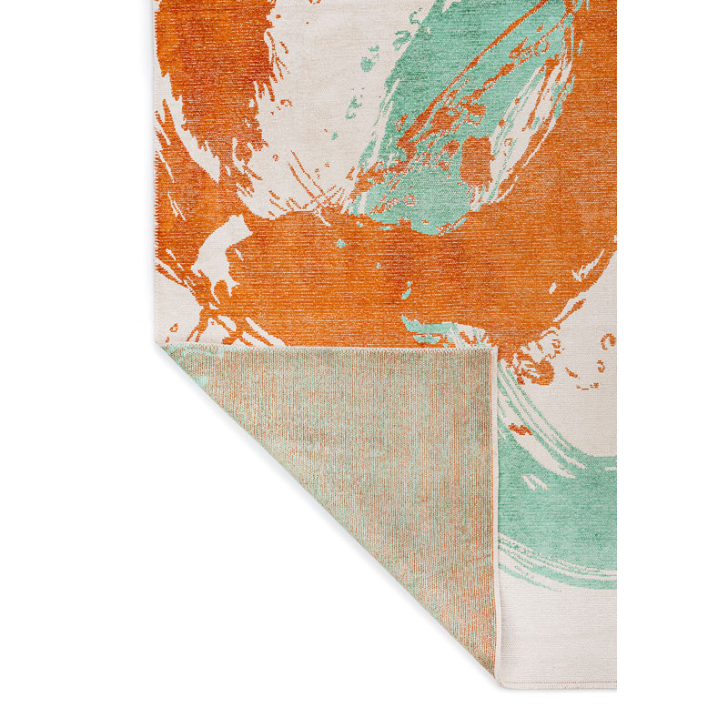 Allyshia Abstract Hand Loom Indoor / Outdoor Area Rug, Rectangle 240 x 300cm