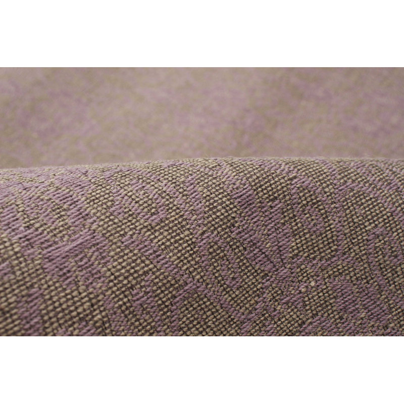 Tapis gris tissé à la main