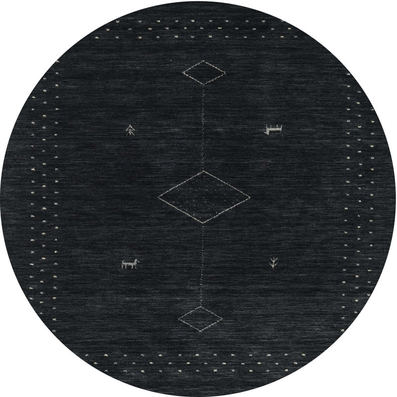 Oriental Indoor Rug, Round 8'