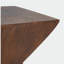 TABLE D'APPOINT GEOMETRIC MGO, COULEUR BRUN FONCÉ-900501330