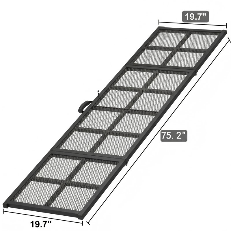 Rampe pour chien extra-longue et extra-large pliable