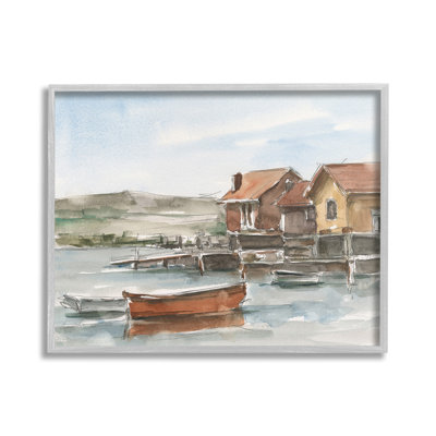 LakeHouseBoatsGicleeArtbyEthanHarper