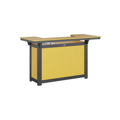 Outdoor Rectangle Bar Table