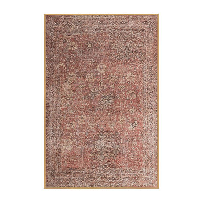 Tapis oriental rouge / beige Flodin