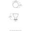 Foundations 1 1/8" Diameter Conical Knob-32928551