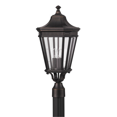 Cotswold Lane Small Post Lantern from Generation Lighting 
