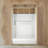 60” x 32” Four-Piece Direct-to-Stud Alcove Tub Surround with Left/Right-Drain Soaking Bathtub Combo in White-125846568