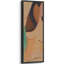 Art moderne de silhouette féminine moderne - reproduction d'art sur toile encadrée-212309722-212309723